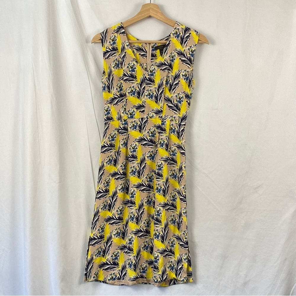 J. Crew Women’s Floral Sleeveless Dress Size 00 Petite
